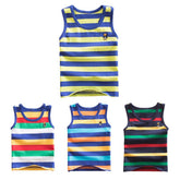 Children Girls Boys Vest Kids Combed Cotton Sleeveless Tops-Veeddydropshipping